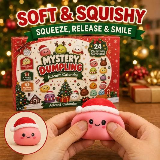 Christmas Advent Calendar Dumpling Toys